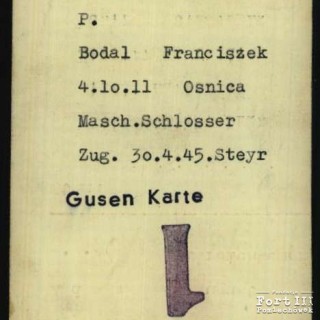 Dokumentacja KL Mauthausen Gusen